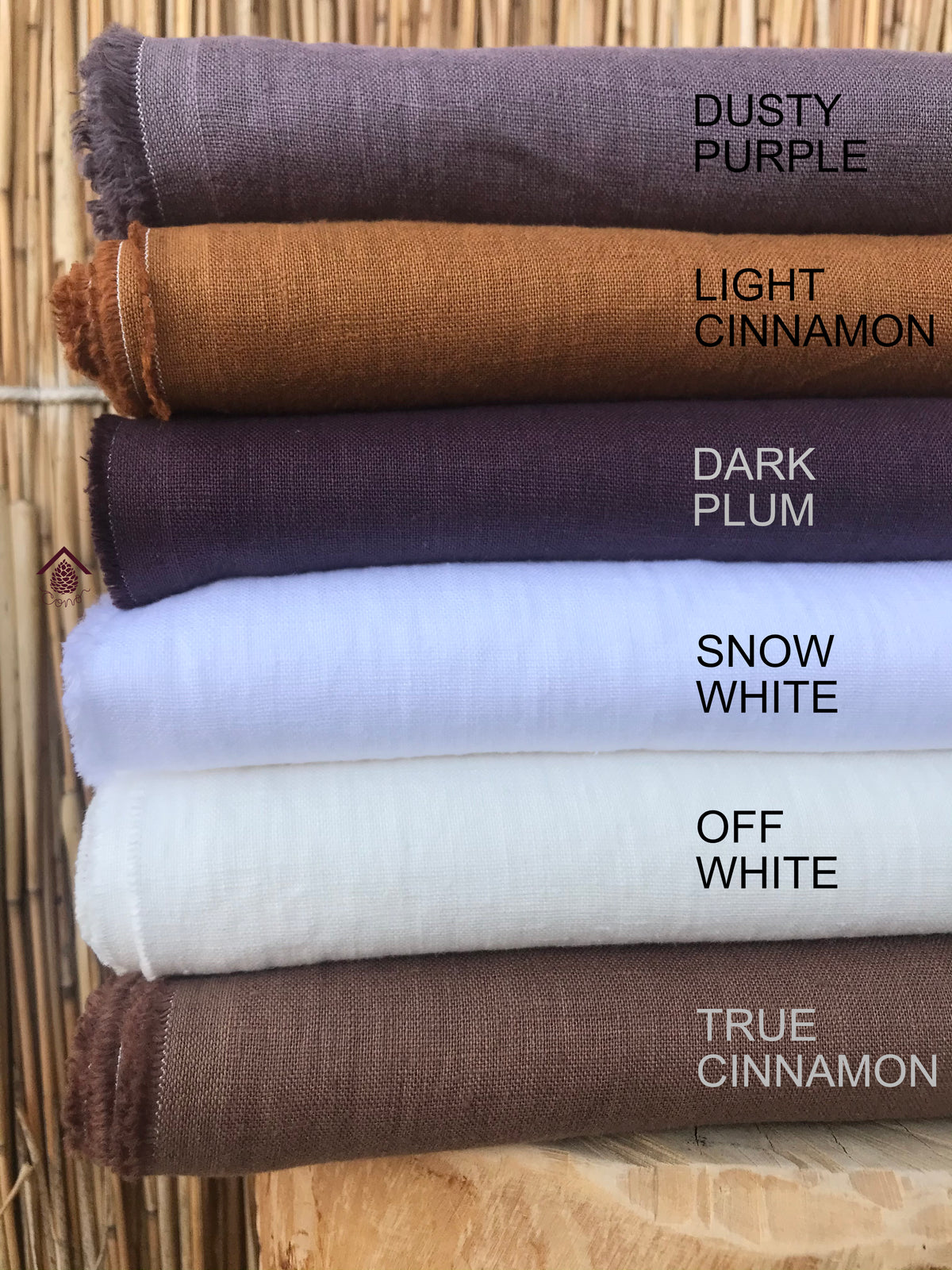 Soft 100% linen fabric by the yard/ meter, stonewashed, 200 gsm, Cut-to-length, European flax, OEKO-Tex certified