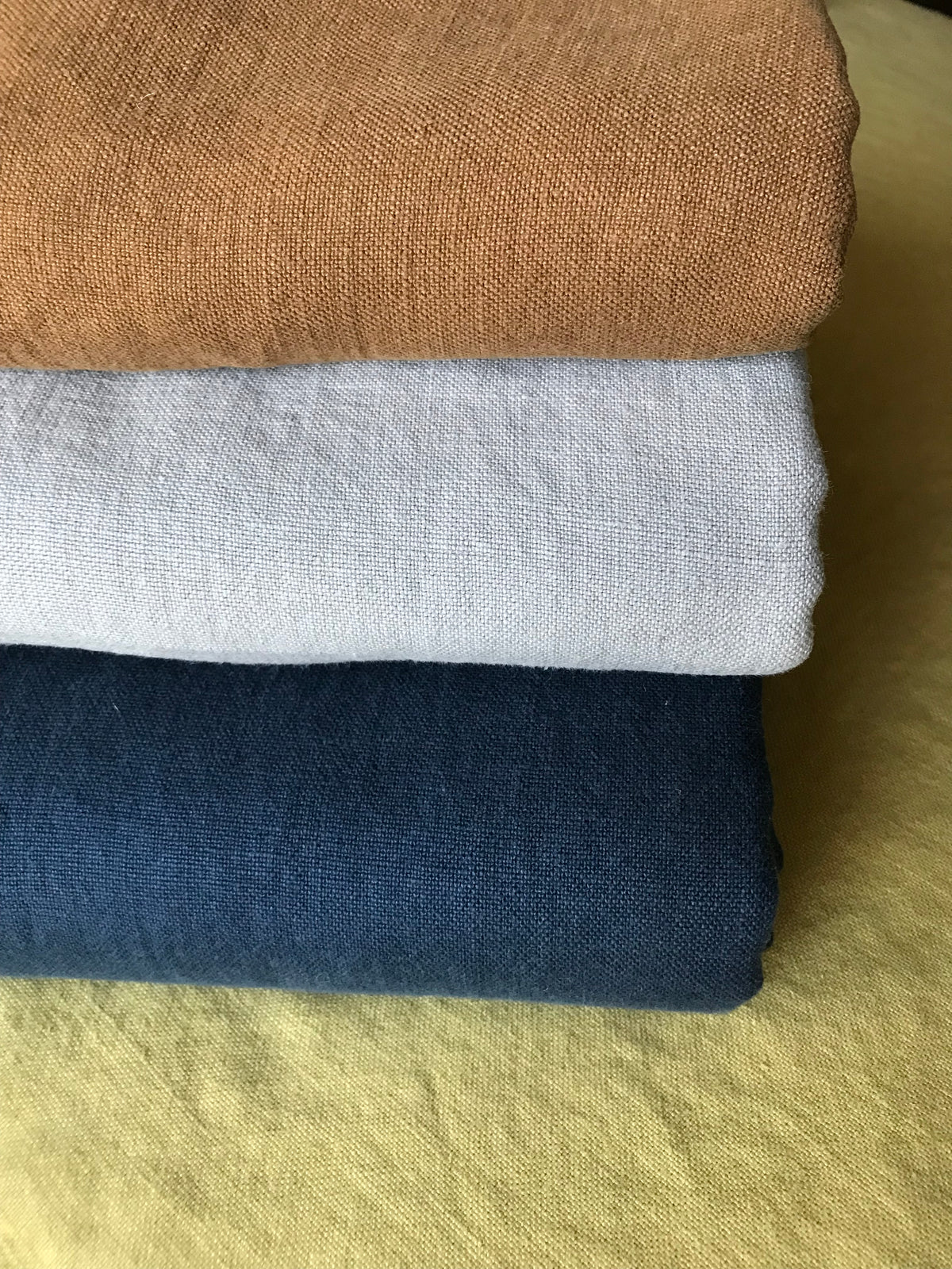 Linen blanket, heavy linen 460 gsm, bedspread, 100% excellent stonewashed softened European linen, Seamless Queen, King