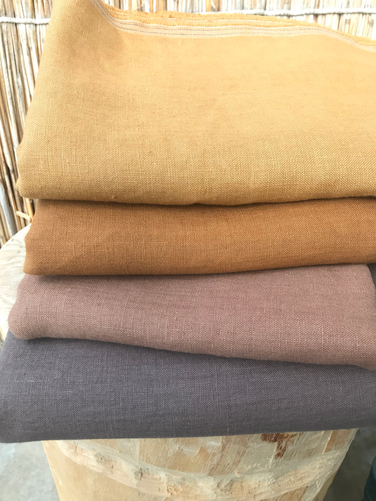 Soft 100% linen fabric by the yard/ meter, stonewashed, 200 gsm, Cut-to-length, European flax, OEKO-Tex certified