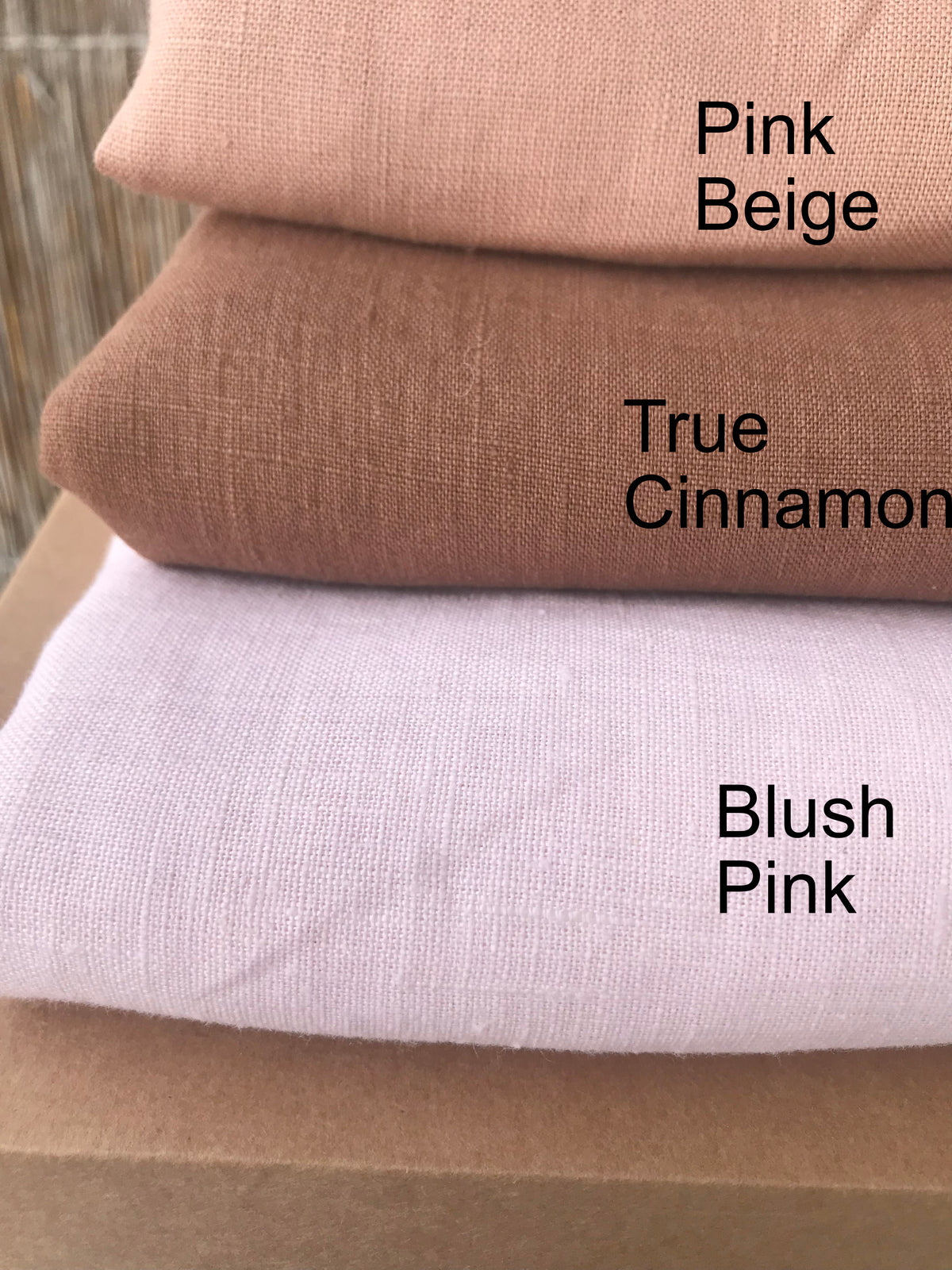Soft 100% linen fabric by the yard/ meter, stonewashed, 200 gsm, Cut-to-length, European flax, OEKO-Tex certified