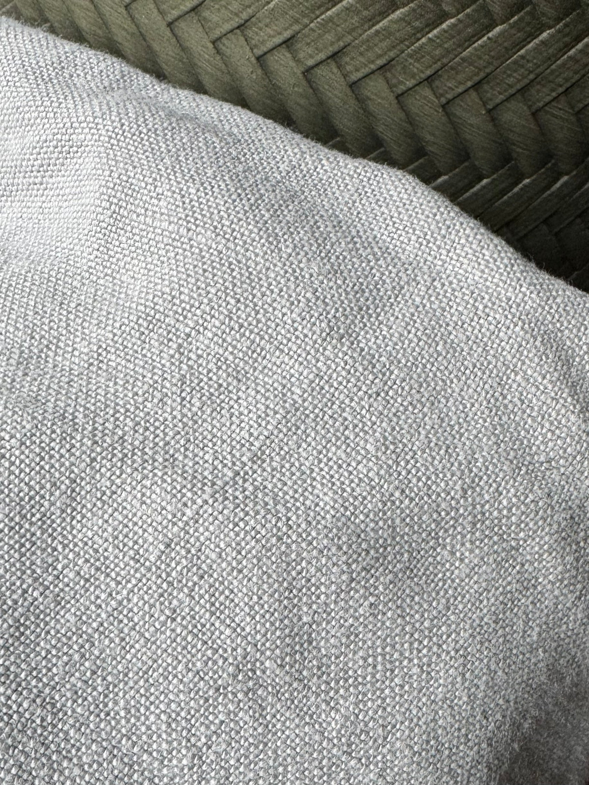 Linen blanket, heavy linen 460 gsm, bedspread, 100% excellent stonewashed softened European linen, Seamless Queen, King