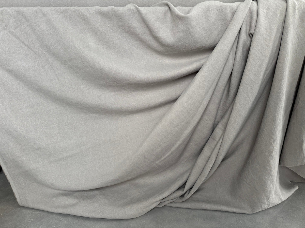 Linen blanket, heavy linen 460 gsm, bedspread, 100% excellent stonewashed softened European linen, Seamless Queen, King