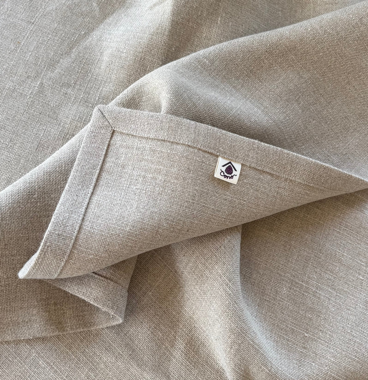 Linen blanket FLAX (undyed), heavy linen 460 gsm, bedspread, 100% excellent stonewashed softened European linen, Seamless Queen, King
